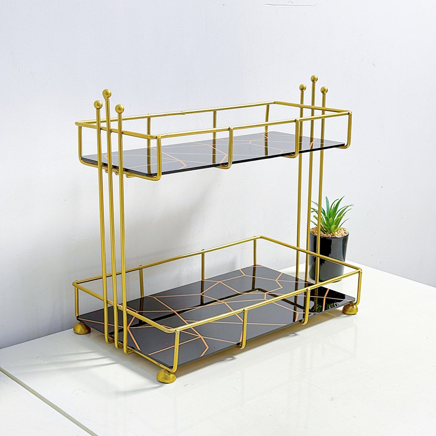 2-Layer Luxury Vanity Storage
